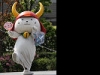 音楽に合わせて踊るひこにゃん