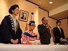 「くいだおれ太郎プロジェクト」記者会見