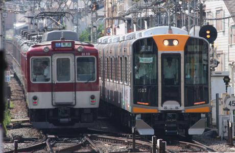 阪神電車試運転